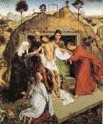 Roger Van Der Weyden Entombment painting